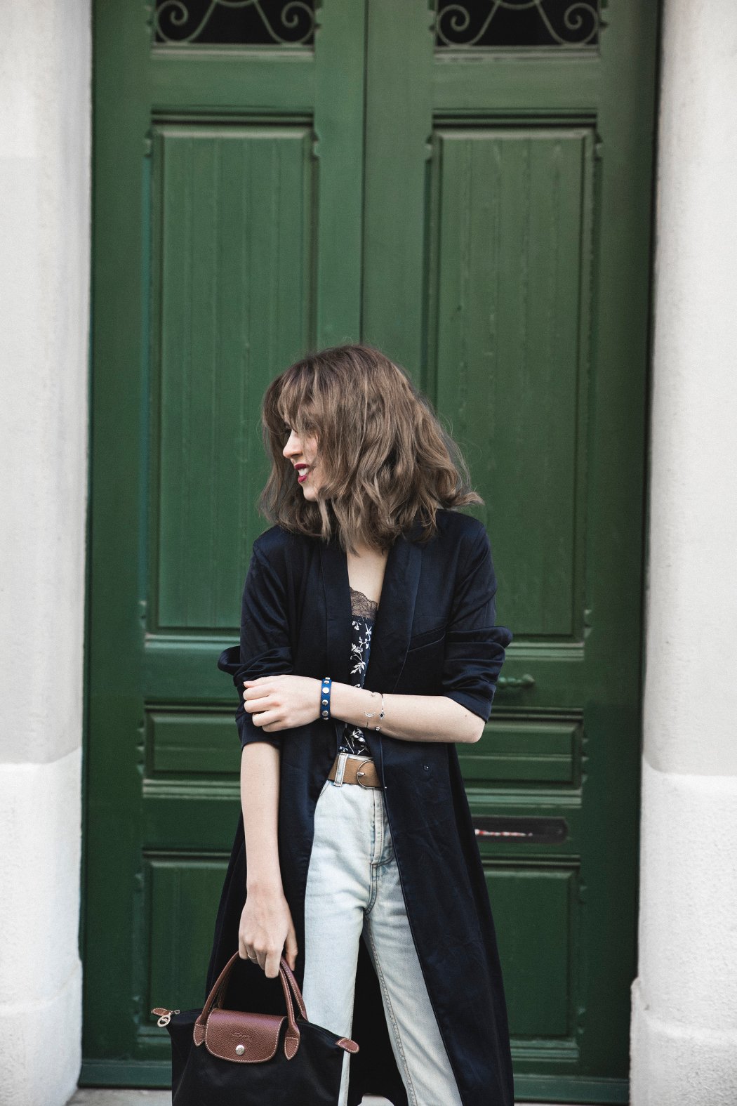 saten-pijama-longchamp-gucci-,ules-flower-streetstyle-mumjeans-2