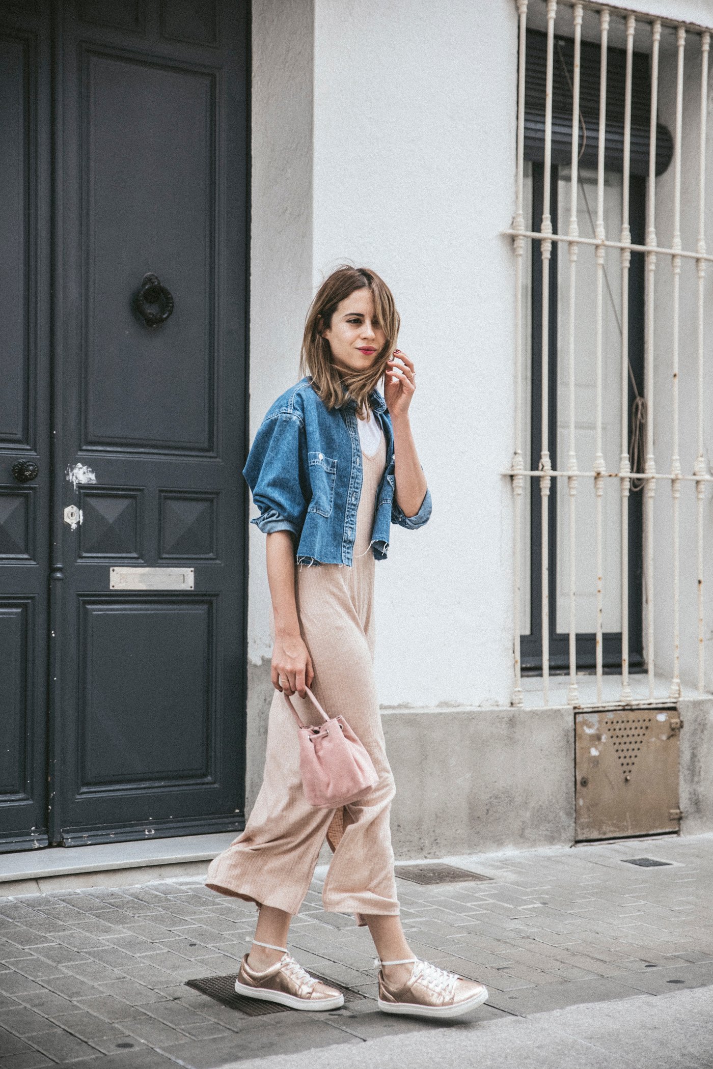 Gana-Sorteo_look_bershka-vestido-con-camiseta-denim-1