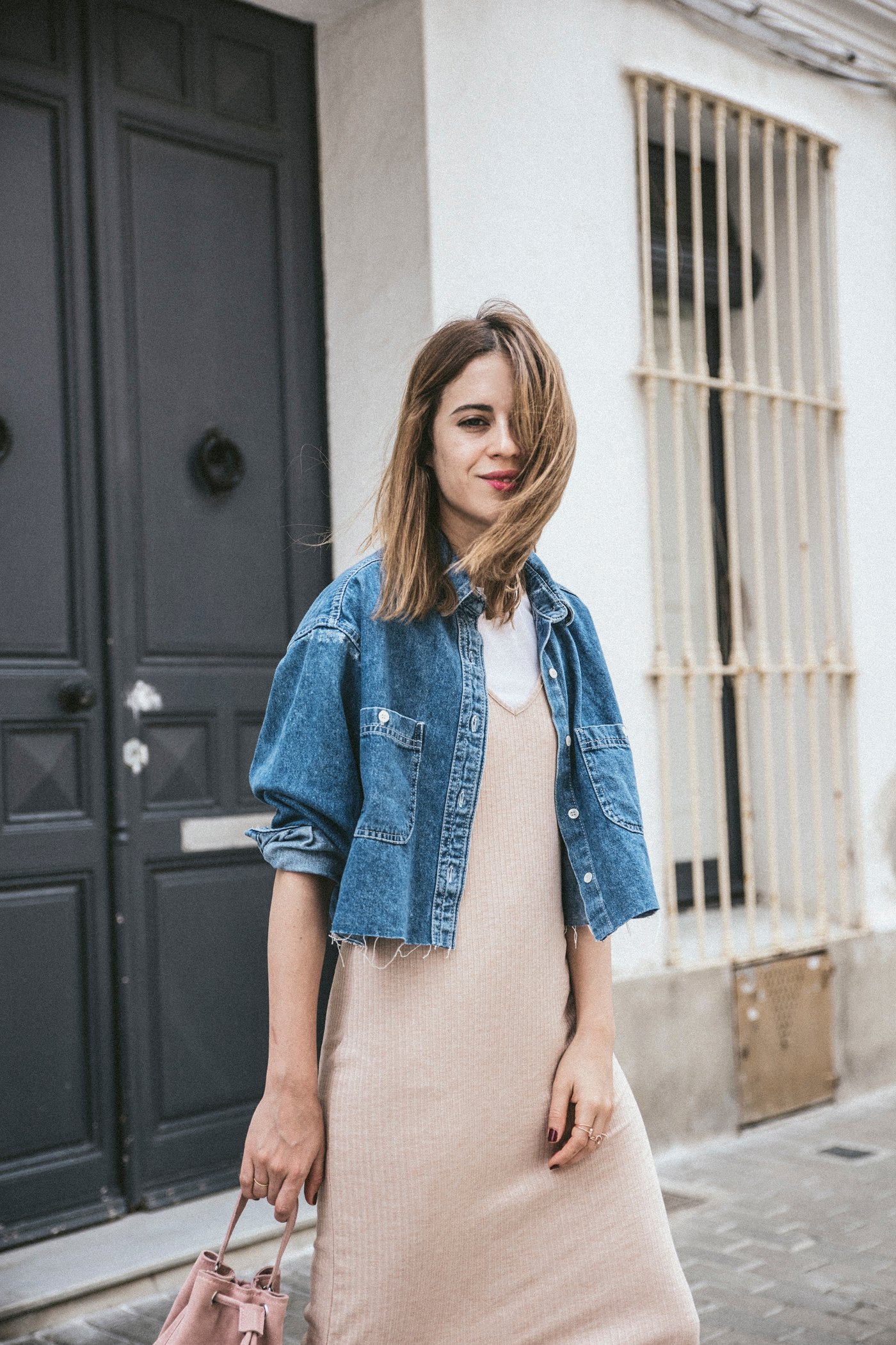 Gana-Sorteo_look_bershka-vestido-con-camiseta-denim-9