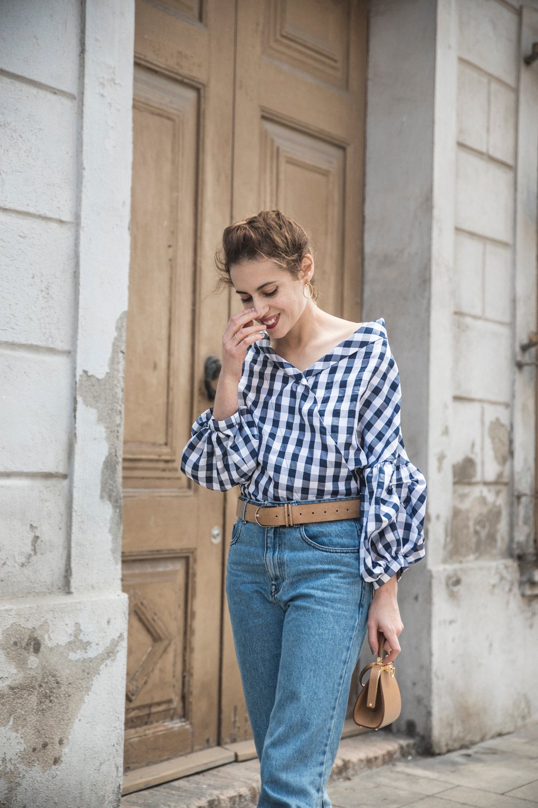cuadros-vichy-camisa-coosy-mumjeans-loafers-mules-christiandior-bag-bolso-trenza-3