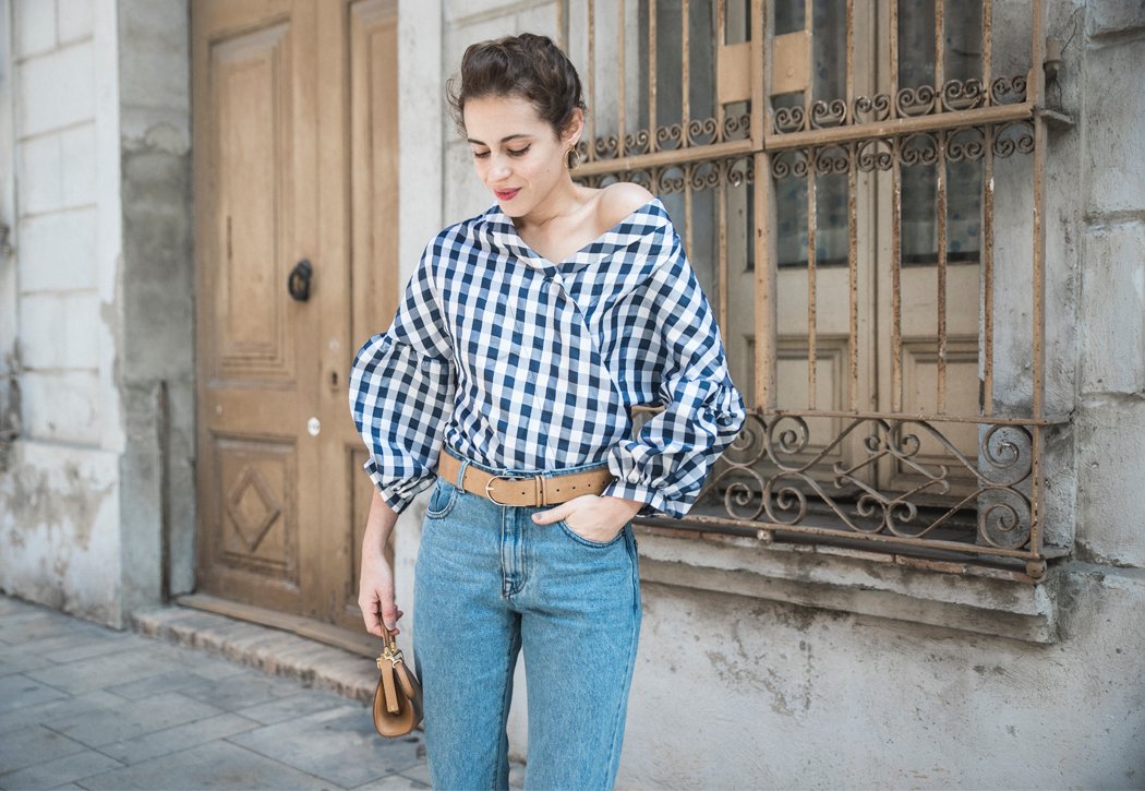 cuadros-vichy-camisa-coosy-mumjeans-loafers-mules-christiandior-bag-bolso-trenza-6