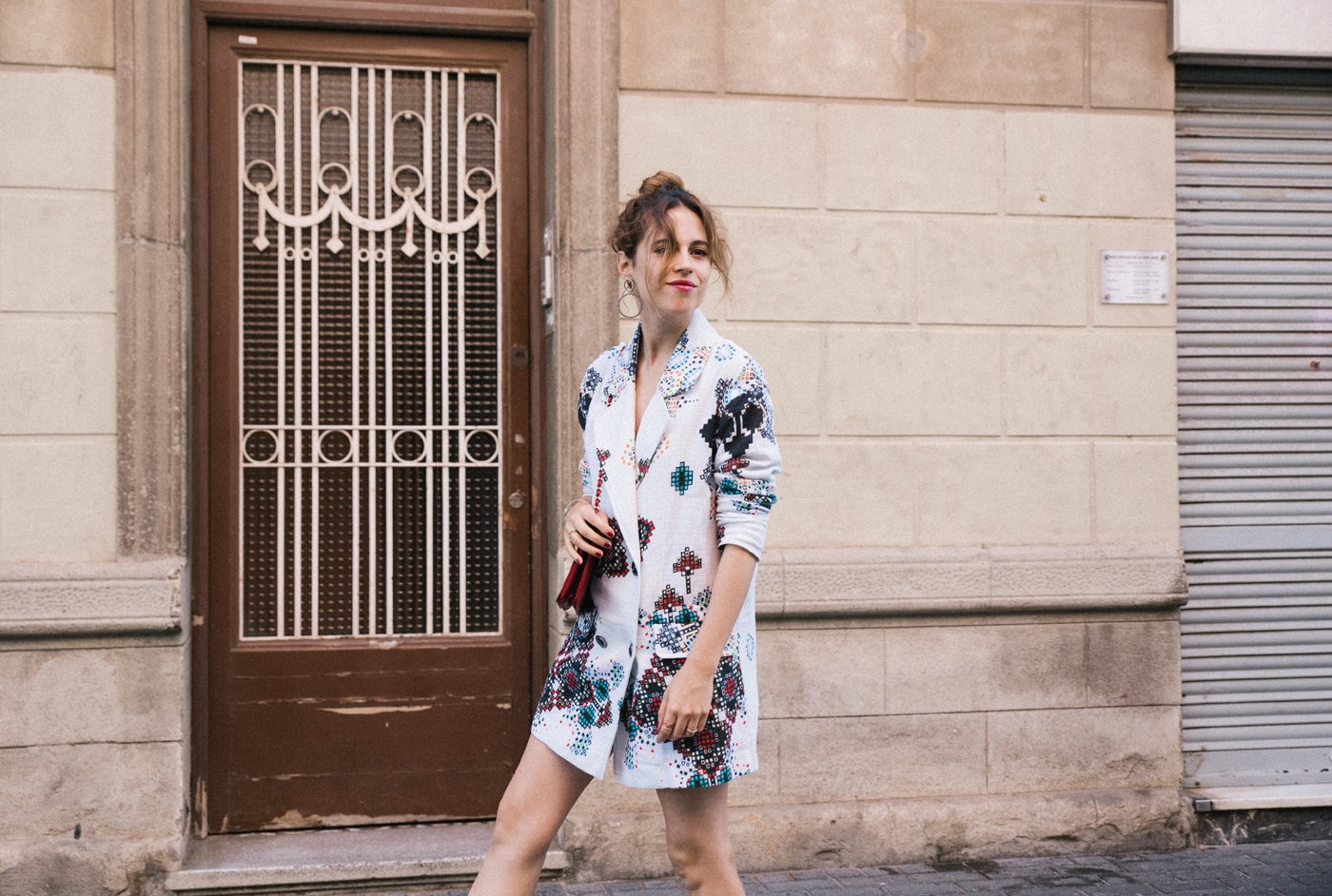 Custo_Barcelona-Chanel_bag-Mango_Shoes- Blazer_dress-10