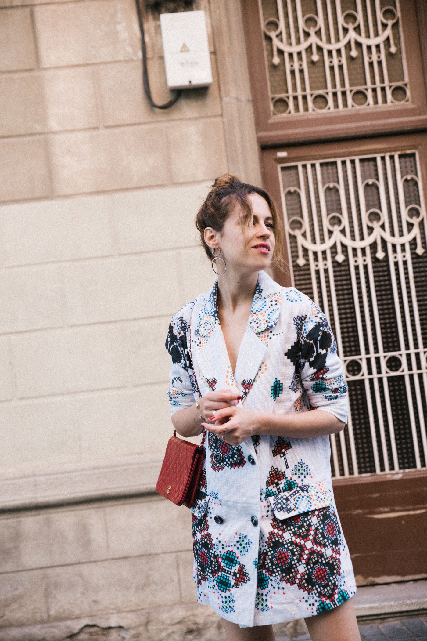 Custo_Barcelona-Chanel_bag-Mango_Shoes- Blazer_dress-15