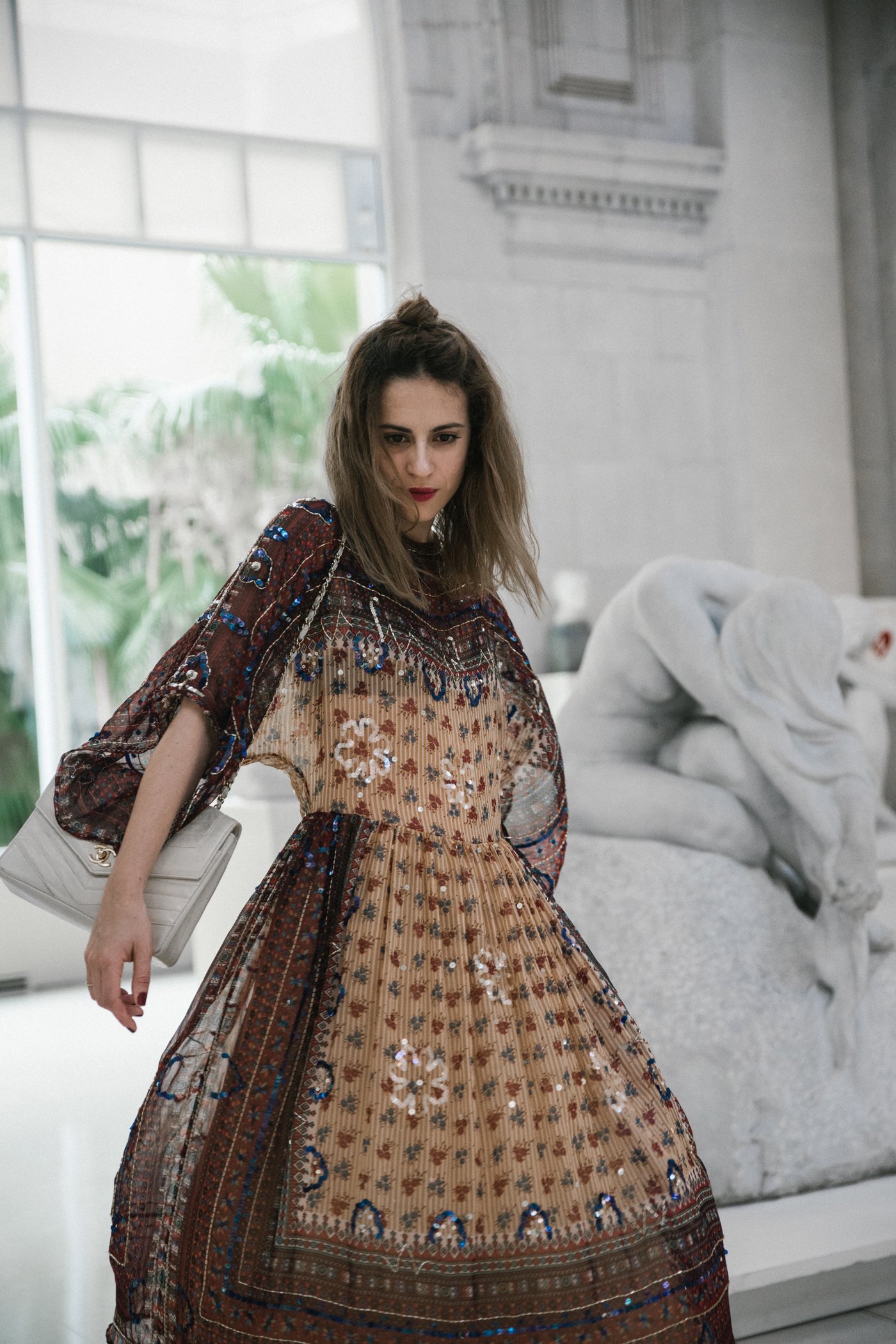 museo_Nacional_de_Catalunya-Vestido_Asos-Dress_Festival_Asos-Sequins-Andotherstories_shoes-Chanel_bag-Barcelona-12