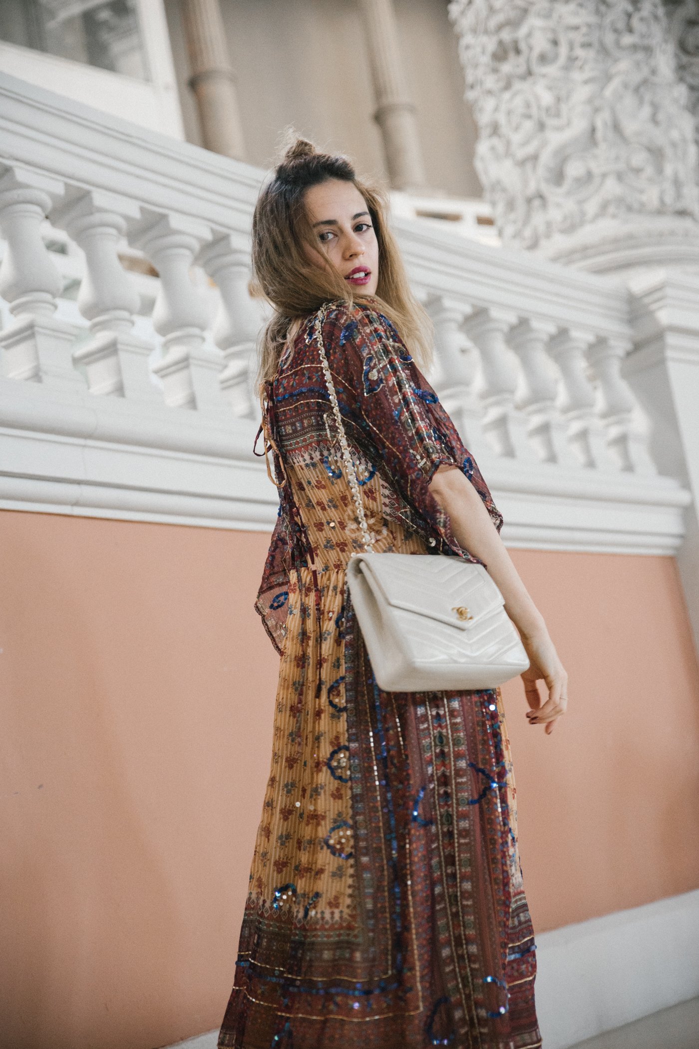 museo_Nacional_de_Catalunya-Vestido_Asos-Dress_Festival_Asos-Sequins-Andotherstories_shoes-Chanel_bag-Barcelona-18