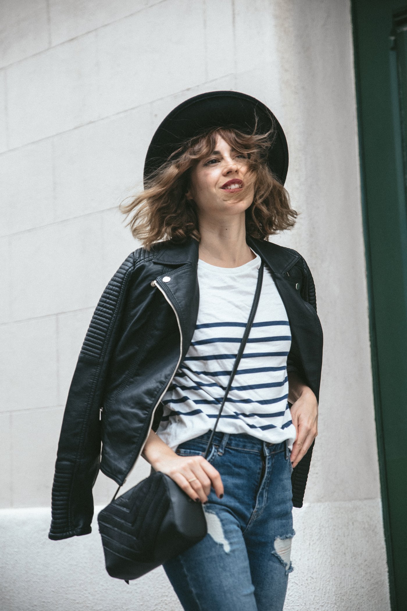 dansvogue pimkie sorteo denim biker streetstyle autumn winter sneakers zapatillas denim jeans vaqueros 10