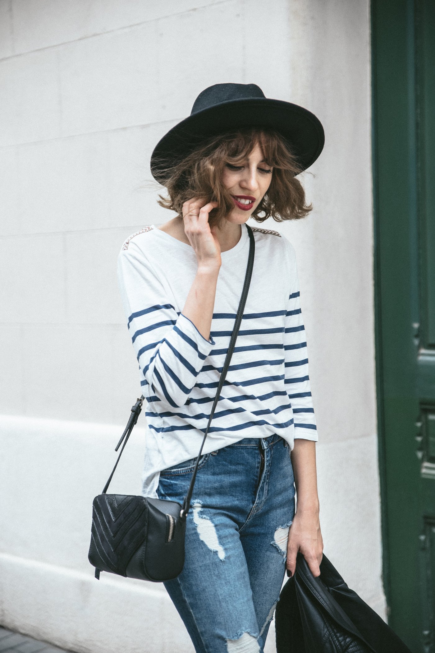 dansvogue pimkie sorteo denim biker streetstyle autumn winter sneakers zapatillas denim jeans vaqueros 11