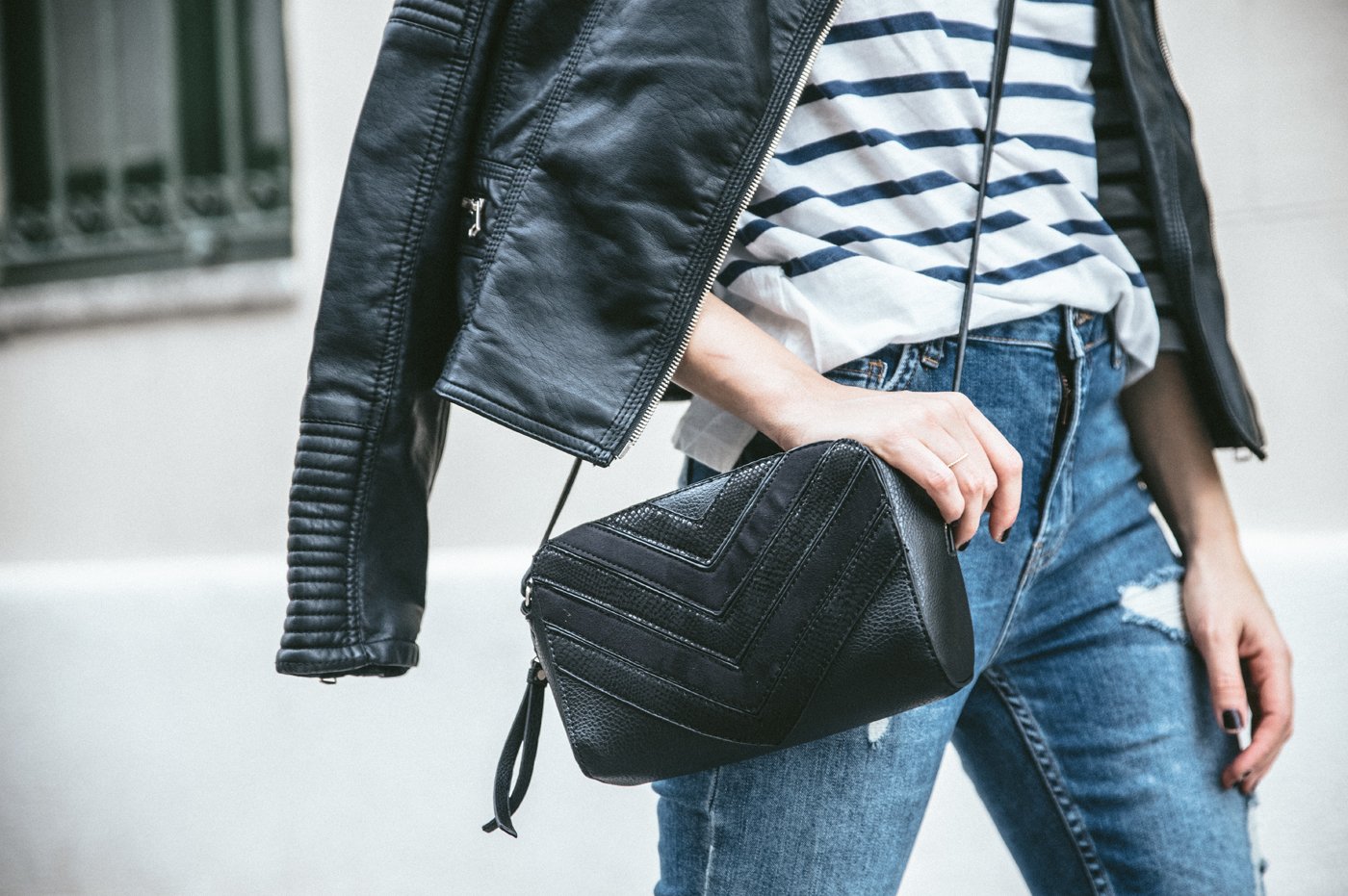 dansvogue pimkie sorteo denim biker streetstyle autumn winter sneakers zapatillas denim jeans vaqueros 3