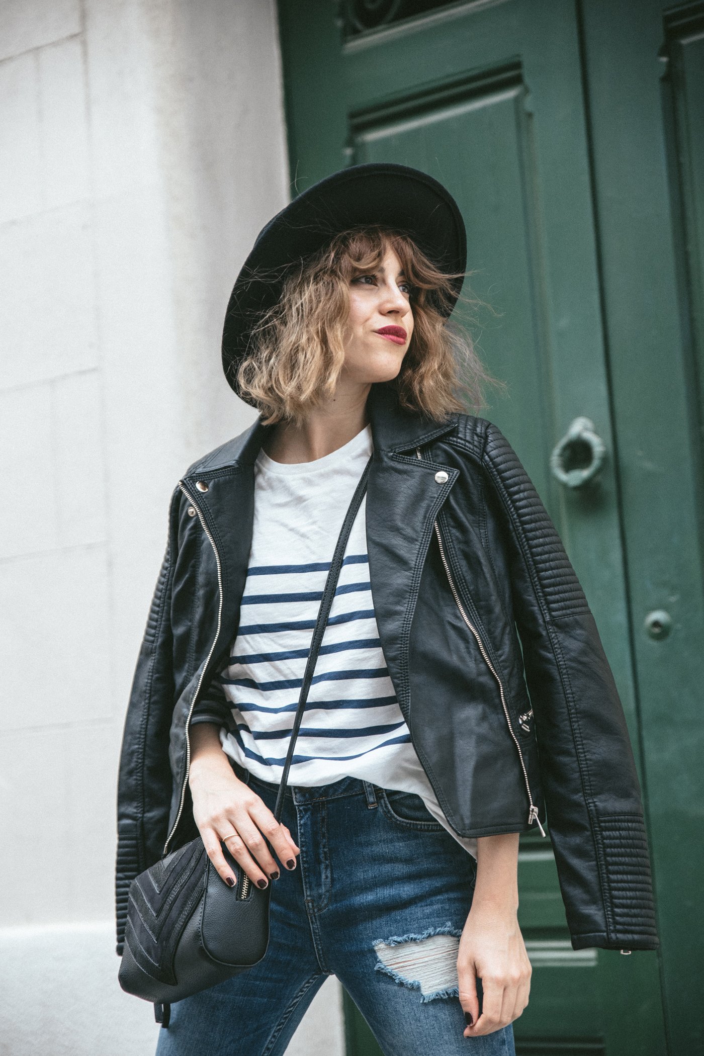 dansvogue pimkie sorteo denim biker streetstyle autumn winter sneakers zapatillas denim jeans vaqueros 8