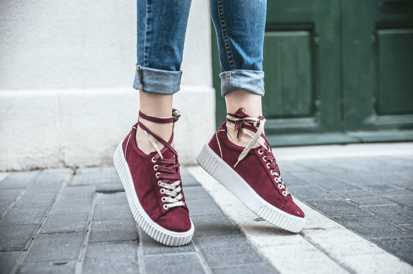 dansvogue pimkie sorteo denim biker streetstyle autumn winter sneakers zapatillas denim jeans vaqueros