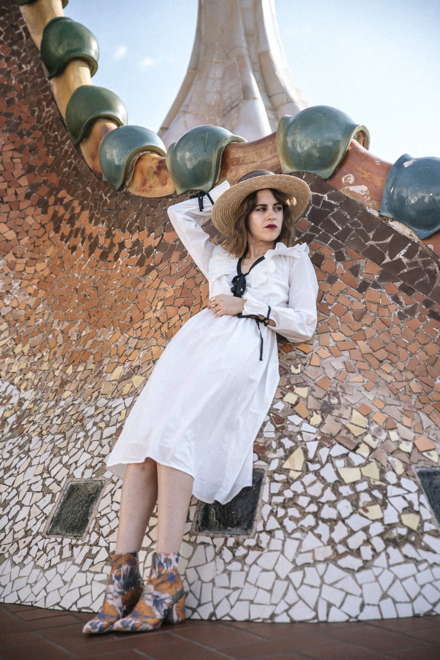 dansvogue casa batllo asos dress boots barcelona 3