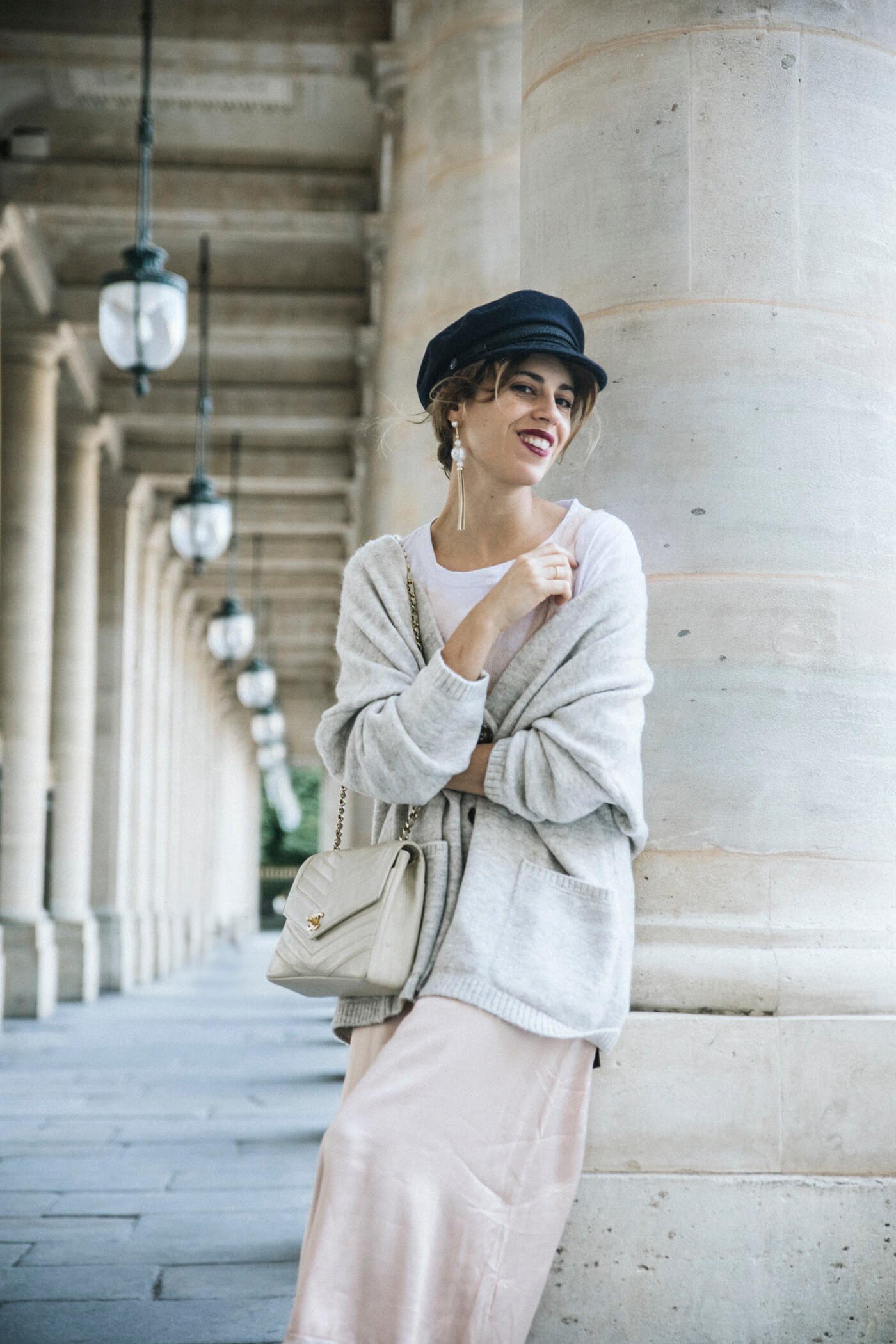 dansvogue paris palais royal vestido lencero converse zara perlas 14