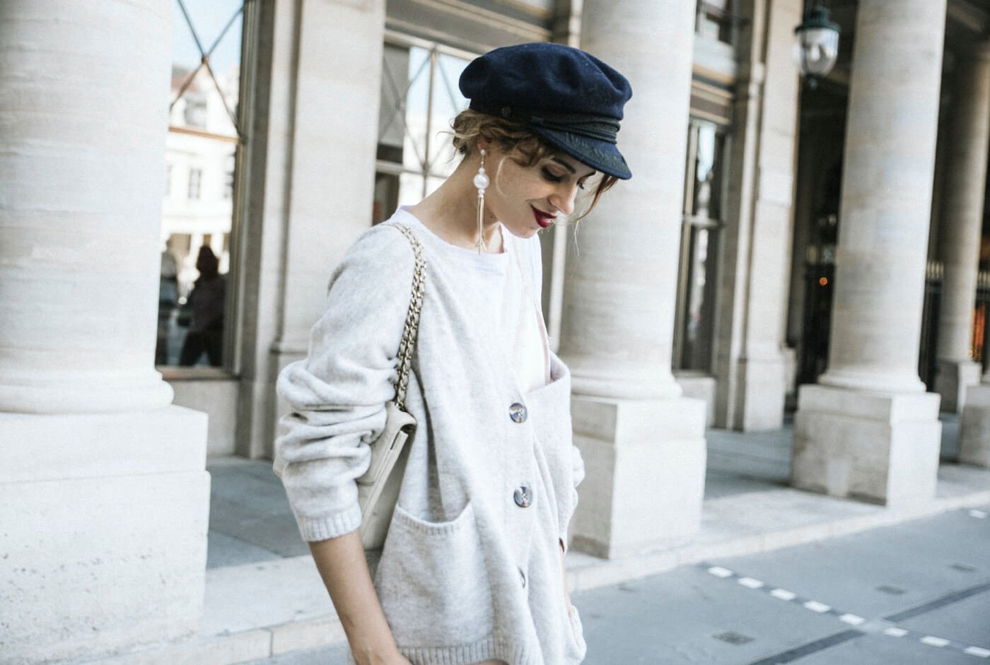 dansvogue paris palais royal vestido lencero converse zara perlas 5