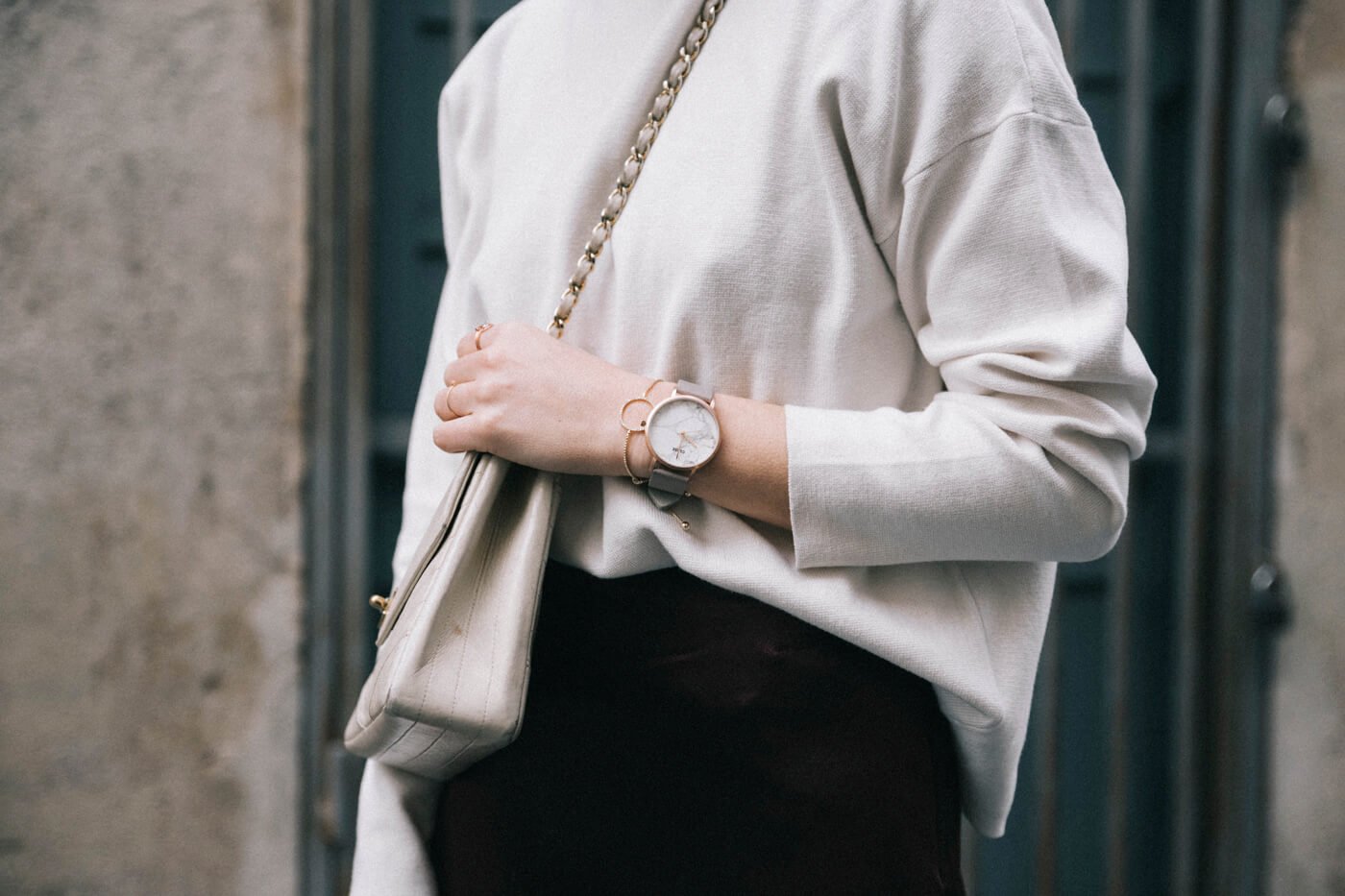 dansvogue cluse watch chanel boots perkins hm midi skirt 5